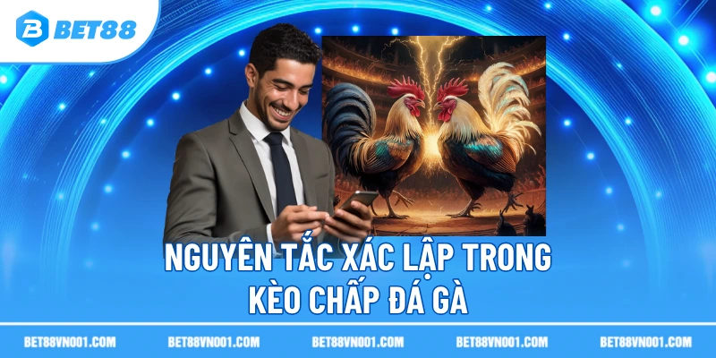 Kèo Chấp Đá Gà - Hiểu Để Tăng Khả Năng Nắm Thế Chủ Động 2 Kèo Chấp Đá Gà - Hiểu Để Tăng Khả Năng Nắm Thế Chủ Động Nguyên tắc xác lập trong kèo chấp đá gà